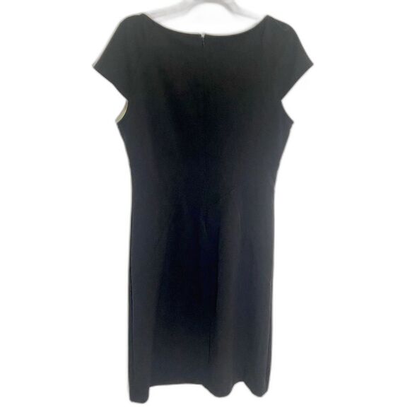 New York Company - Black Stretch Cocktail Sheath Dress - Size 8 - Picture 2 of 8